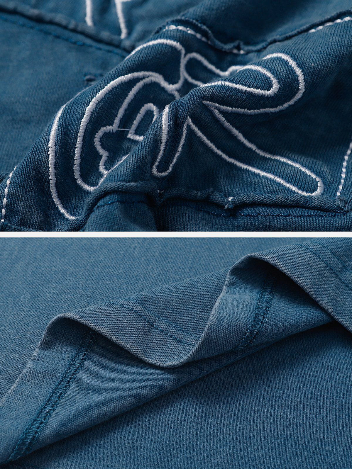 Sneakerland™ - Applique Embroidery Washed Tee