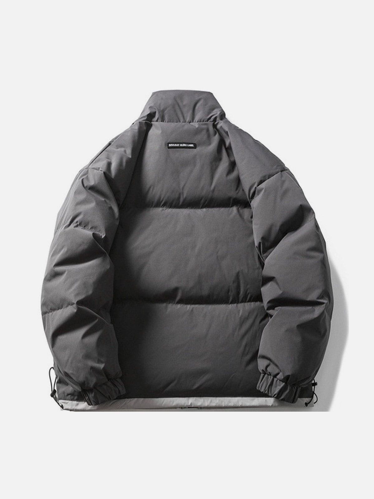 Sneakerland™ - Badge Thickened Quilted Puffer Coat