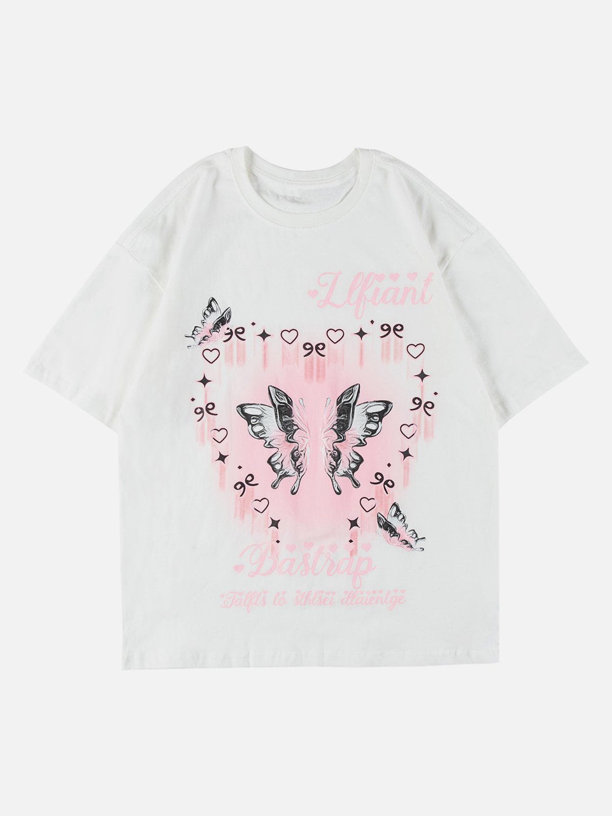 Sneakerland™ - Butterfly Gradient Print Tee