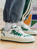 Load image into Gallery viewer, Sneakerland - Colorblock Platform Patch Casual Shoes