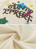 Sneakerland™ - Colorful Star Letters Graphic Tee