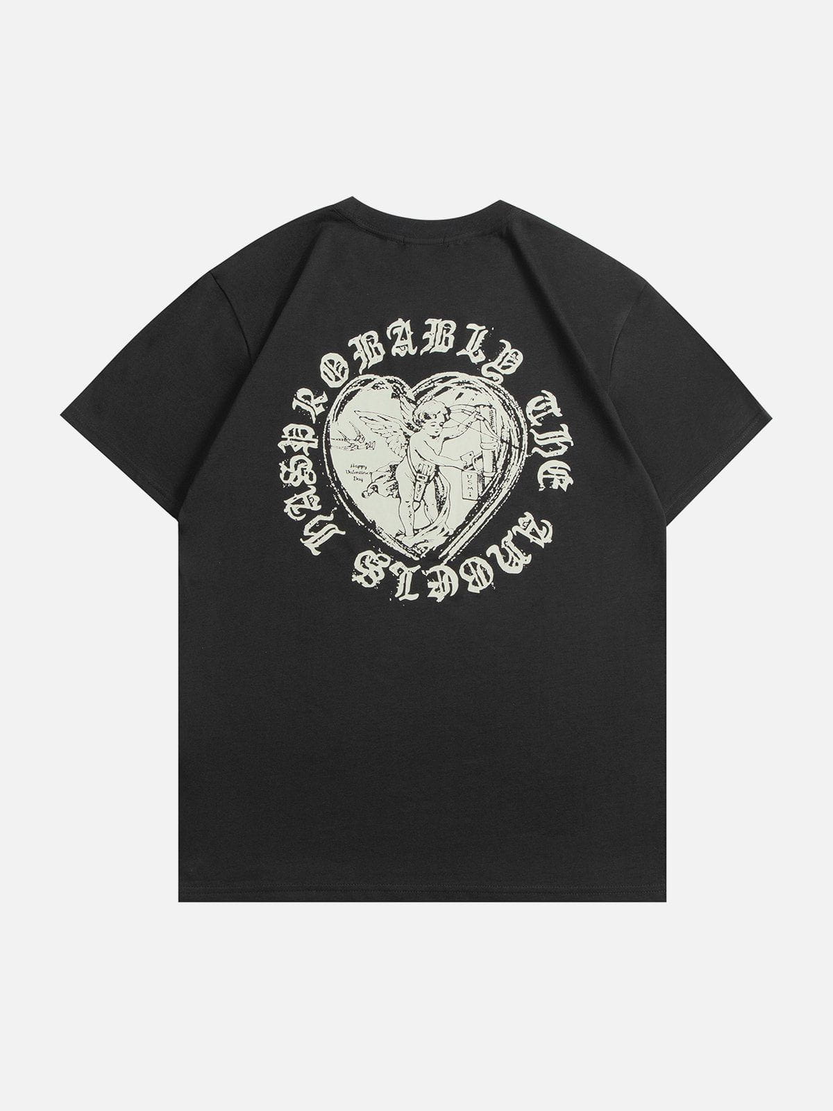 Sneakerland™ - Cupid Heart Elements Print Tee