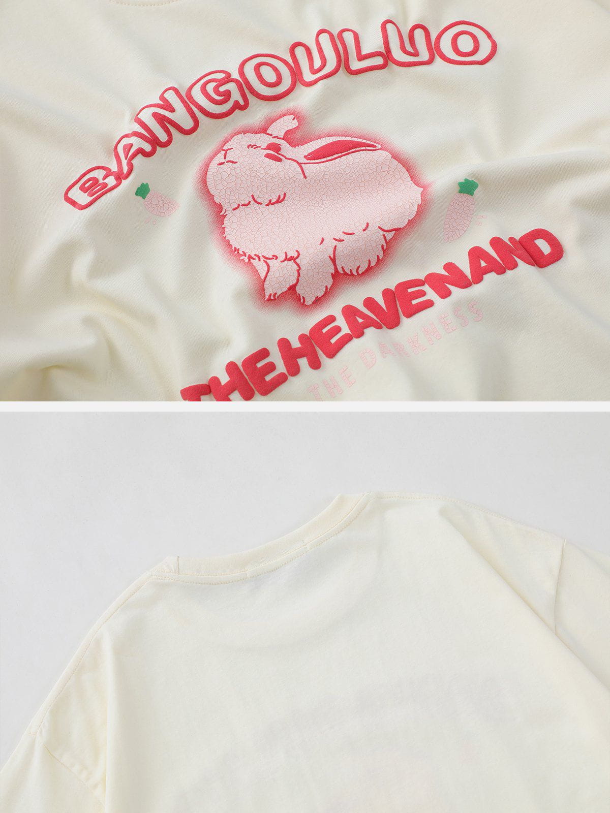 Sneakerland™ - Cute Rabbit Print Tee