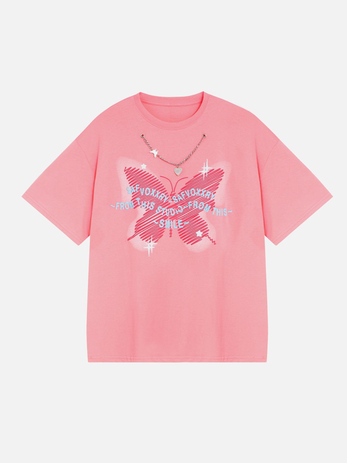 Sneakerland™ - Doodle Butterfly Print Tee