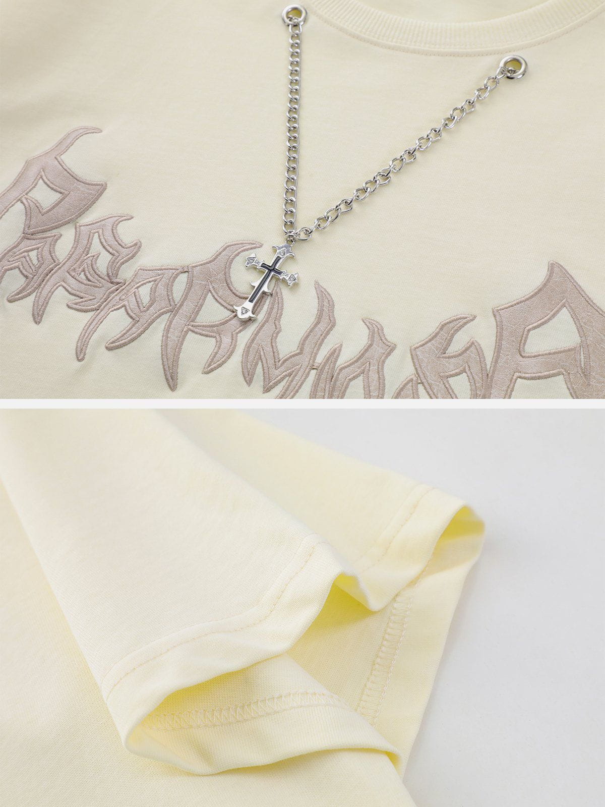 Sneakerland™ - Embroidery Chain Decoration Tee