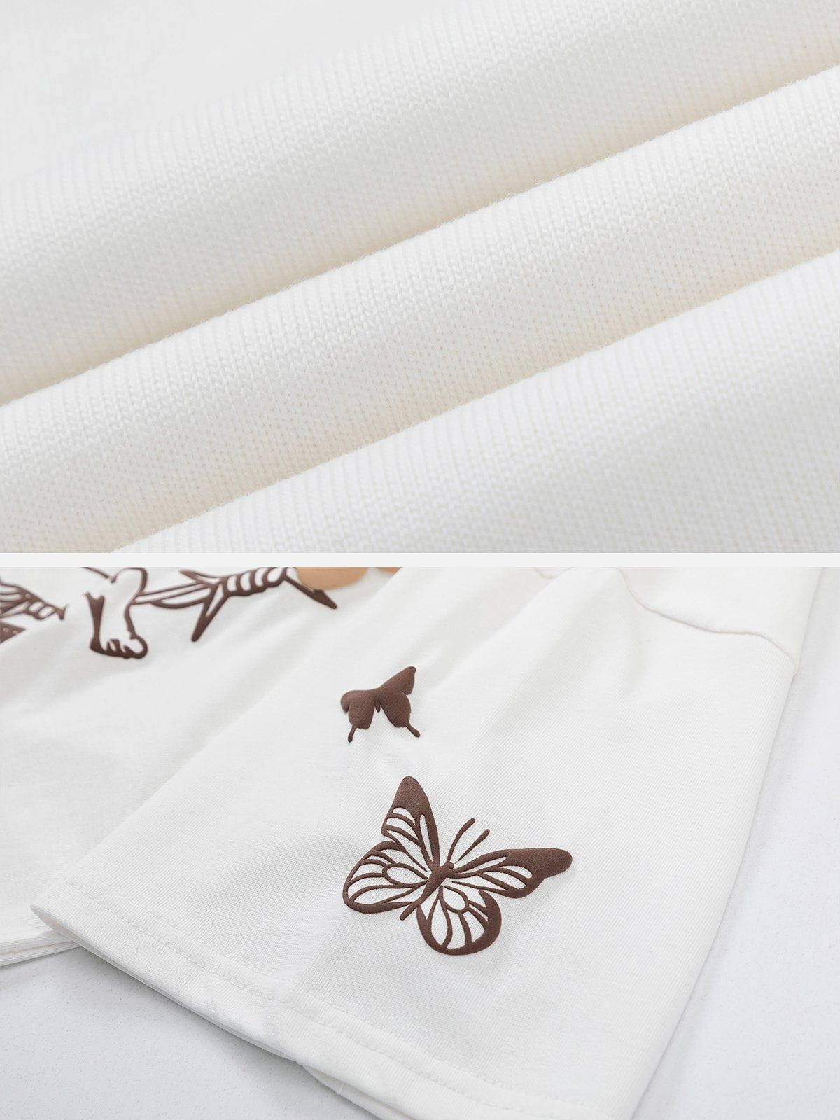 Sneakerland™ - Foam Printing Butterfly Cupid Tee