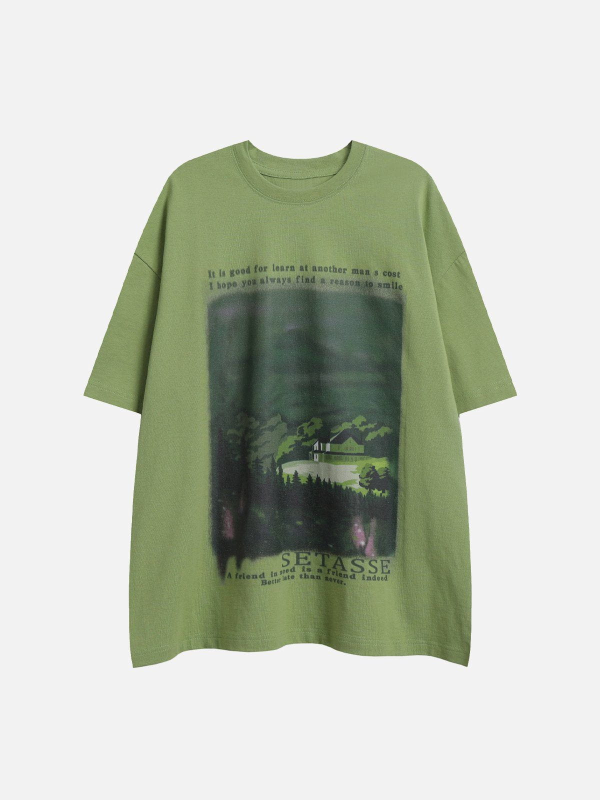 Sneakerland™ - Forest House Print Tee