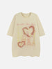 Load image into Gallery viewer, Sneakerland™ - Heart Elements Dip-dye Tee