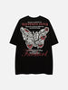 Sneakerland™ - Irregular Butterfly Print Tee