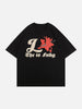 Load image into Gallery viewer, Sneakerland™ - Knife Star Letter Print Tee