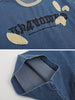 Load image into Gallery viewer, Sneakerland™ - Letter Embroidery Denim Tee