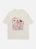 Load image into Gallery viewer, Sneakerland™ - Letter Embroidery Heart Element Tee