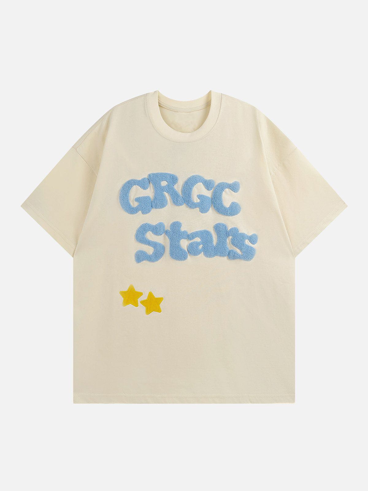 Sneakerland™ - Lettered Star Embroidery Tee