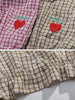 Load image into Gallery viewer, Sneakerland™ - Love Embroidered Plaid Tee
