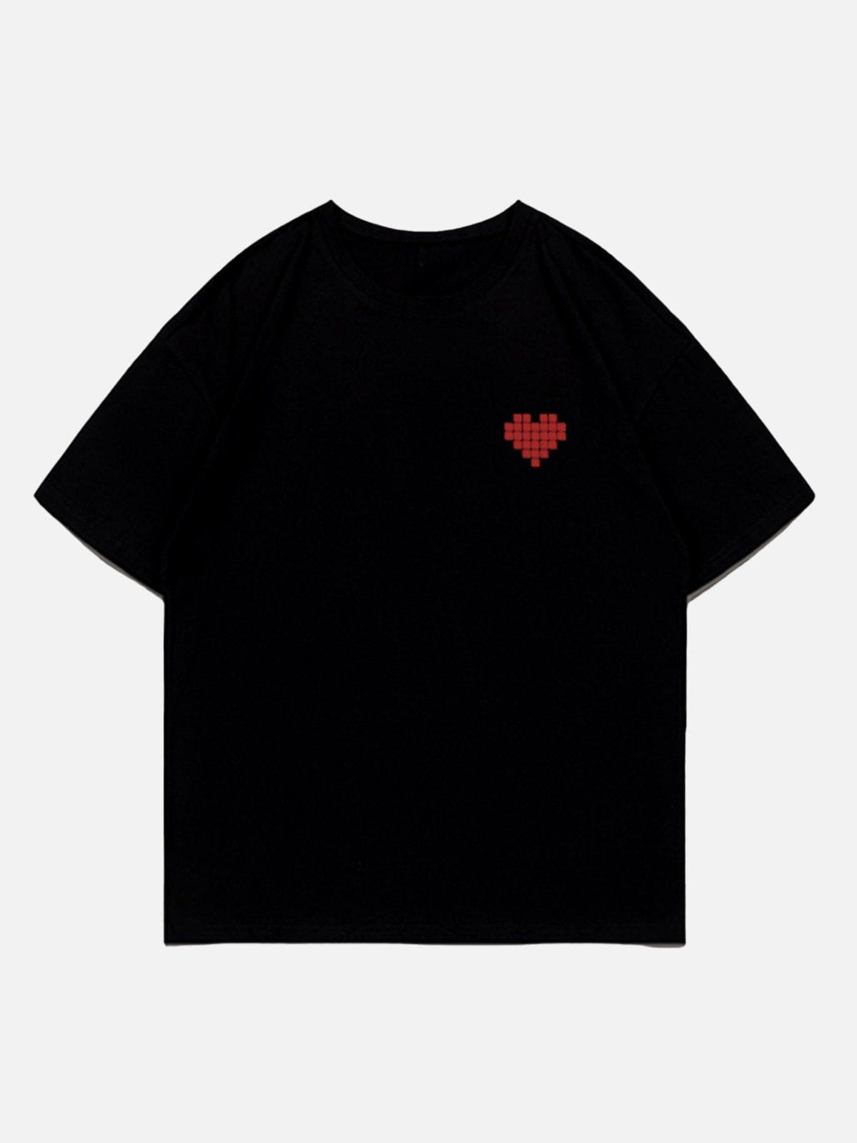 Sneakerland™ - Mosaic Heart Print Tee
