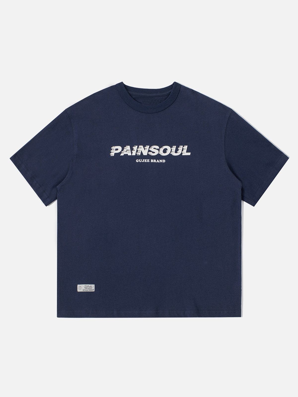 Sneakerland™ - PAINSOUL Print Cotton Tee