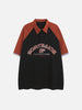 Load image into Gallery viewer, Sneakerland™ - Patchwork Clash Polo Collar Tee