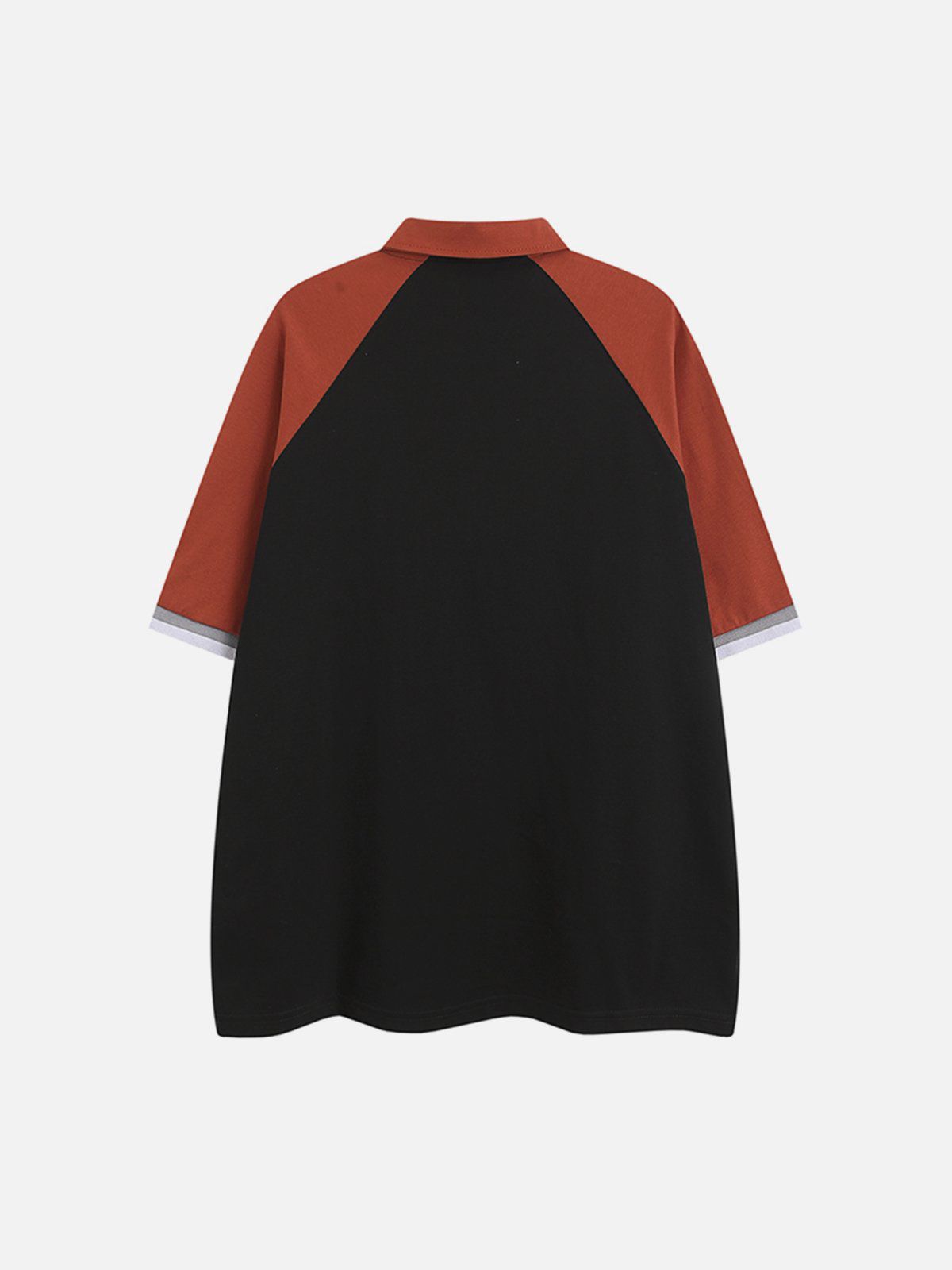 Sneakerland™ - Patchwork Clash Polo Collar Tee