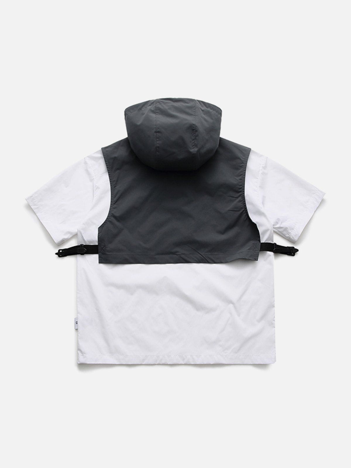Sneakerland™ - Patchwork Vest Hooded Tee