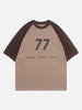 Sneakerland™ - Seventy - Seven Applique Embroidery Patchwork Tee