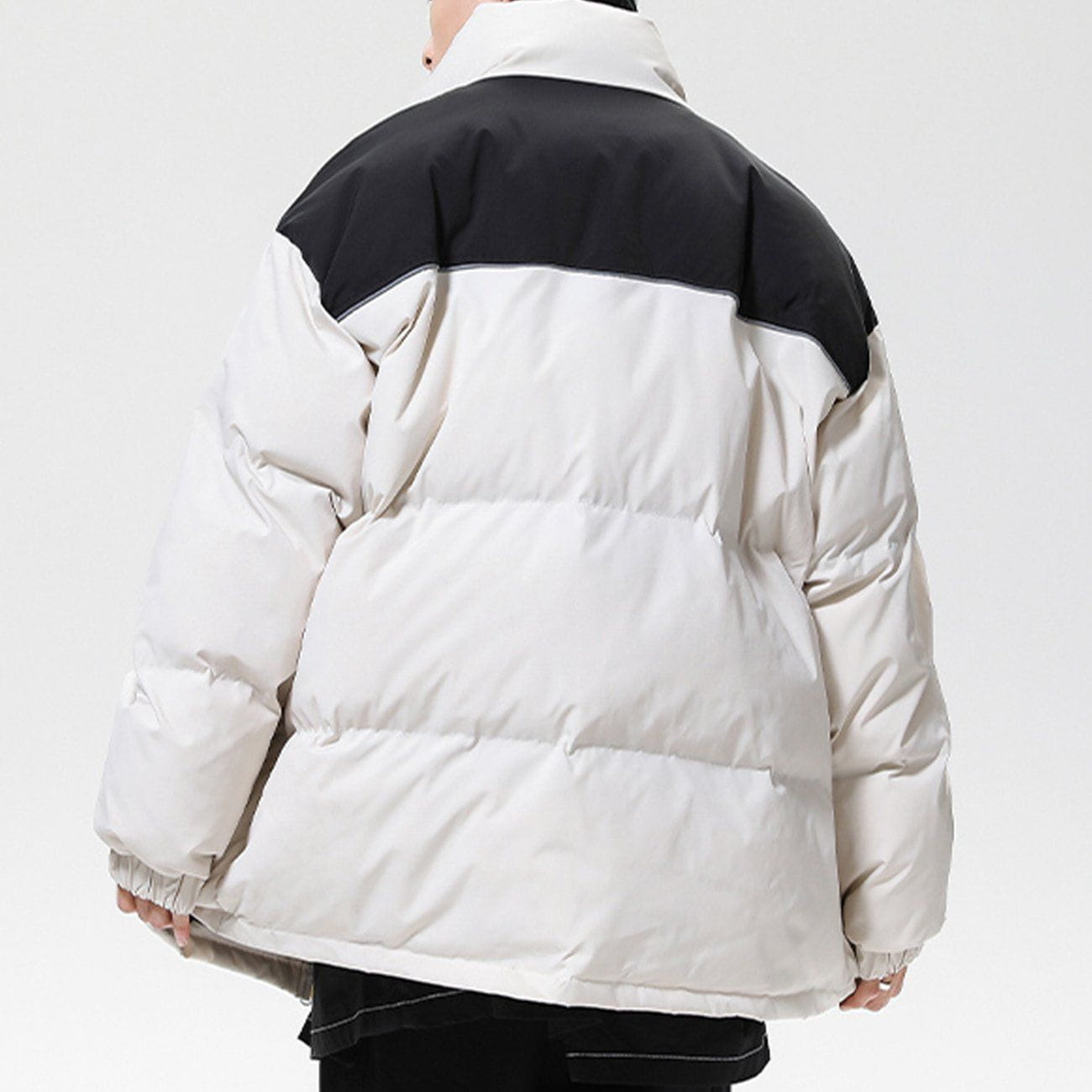 Sneakerland™ - Spliced Reflective Strip Winter Coat