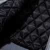Sneakerland™ - Splicing Checkerboard PU Winter Coat