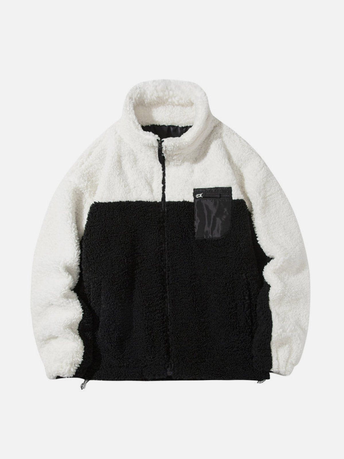 Sneakerland™ - Splicing Sherpa Winter Coat