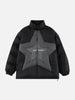 Load image into Gallery viewer, Sneakerland™ - Star Patchwork Gradient Winter Coat