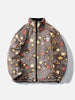 Load image into Gallery viewer, Sneakerland™ - Star Pattern Reversible Sherpa Winter Coat