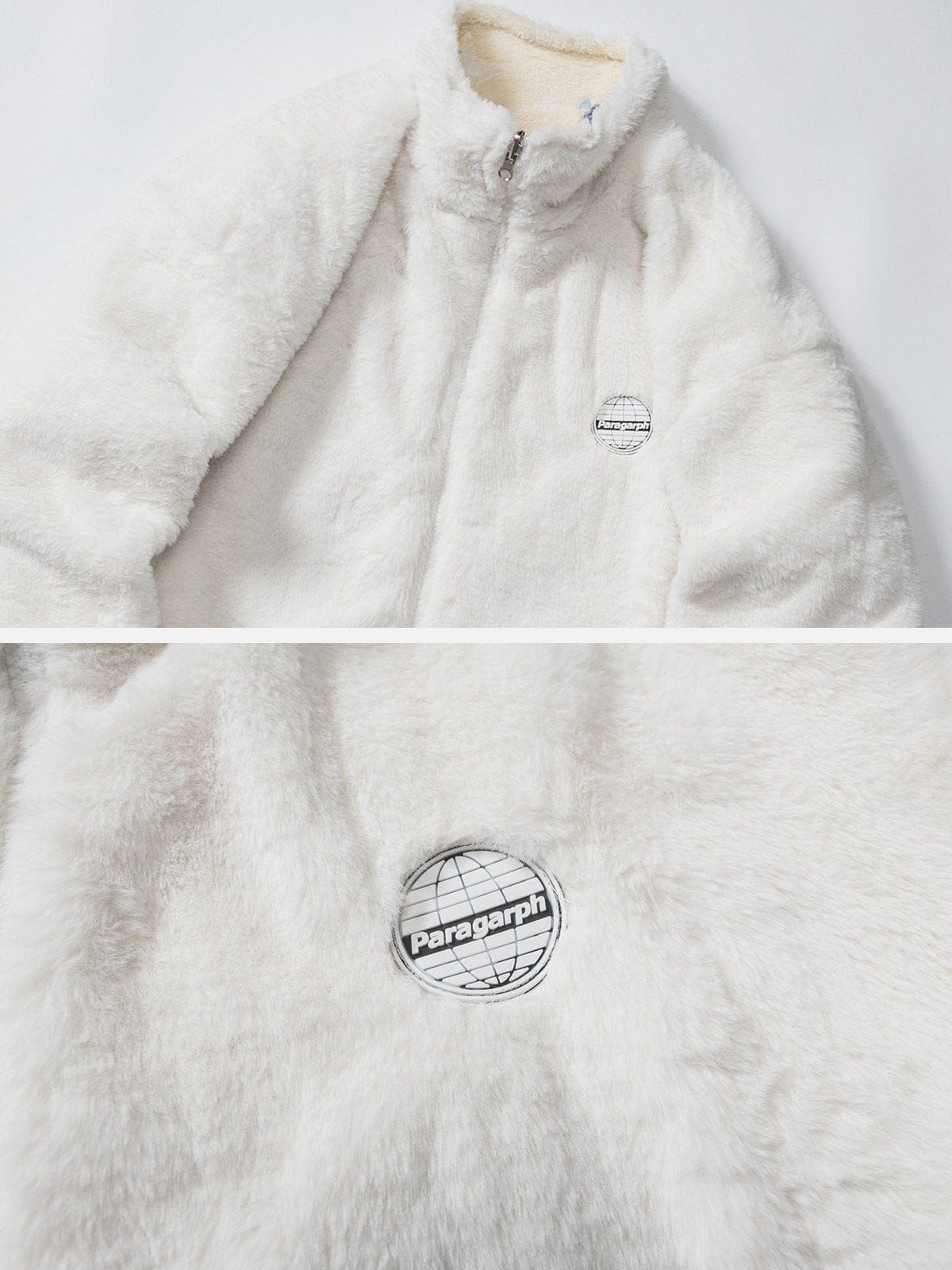 Sneakerland™ - Star Pattern Reversible Sherpa Winter Coat