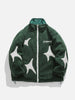 Sneakerland™ - Stars Reversible Sherpa coat