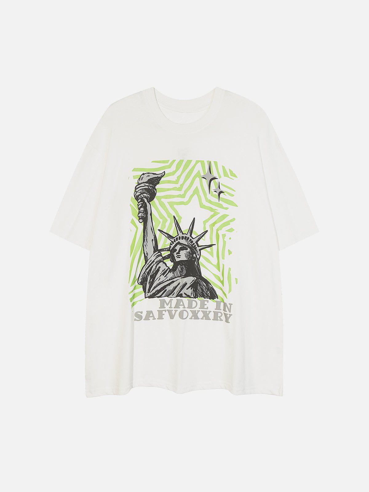 Sneakerland™ - Statue of Liberty Print Star Tee