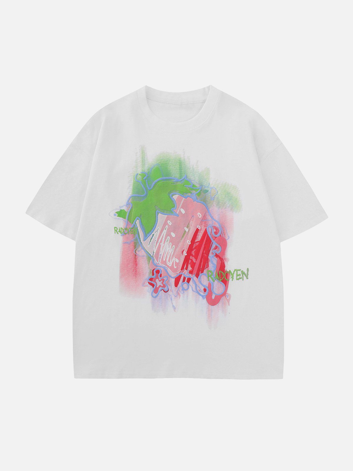 Sneakerland™ - Strawberry Embroidery Tee