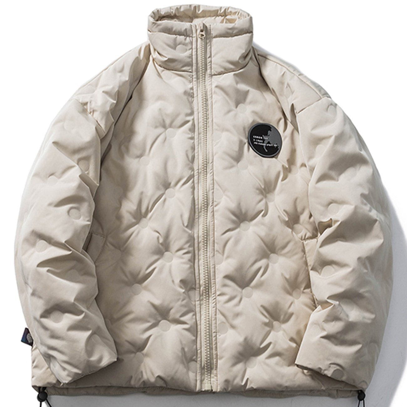 Sneakerland™ - Textured Badge Winter Coat
