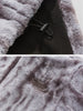 Sneakerland™ - Tie Dye Gradient Embroidered Plush Stand Collar Winter Coat