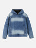 Sneakerland™ - Tie Dye Hooded Denim Winter Coat