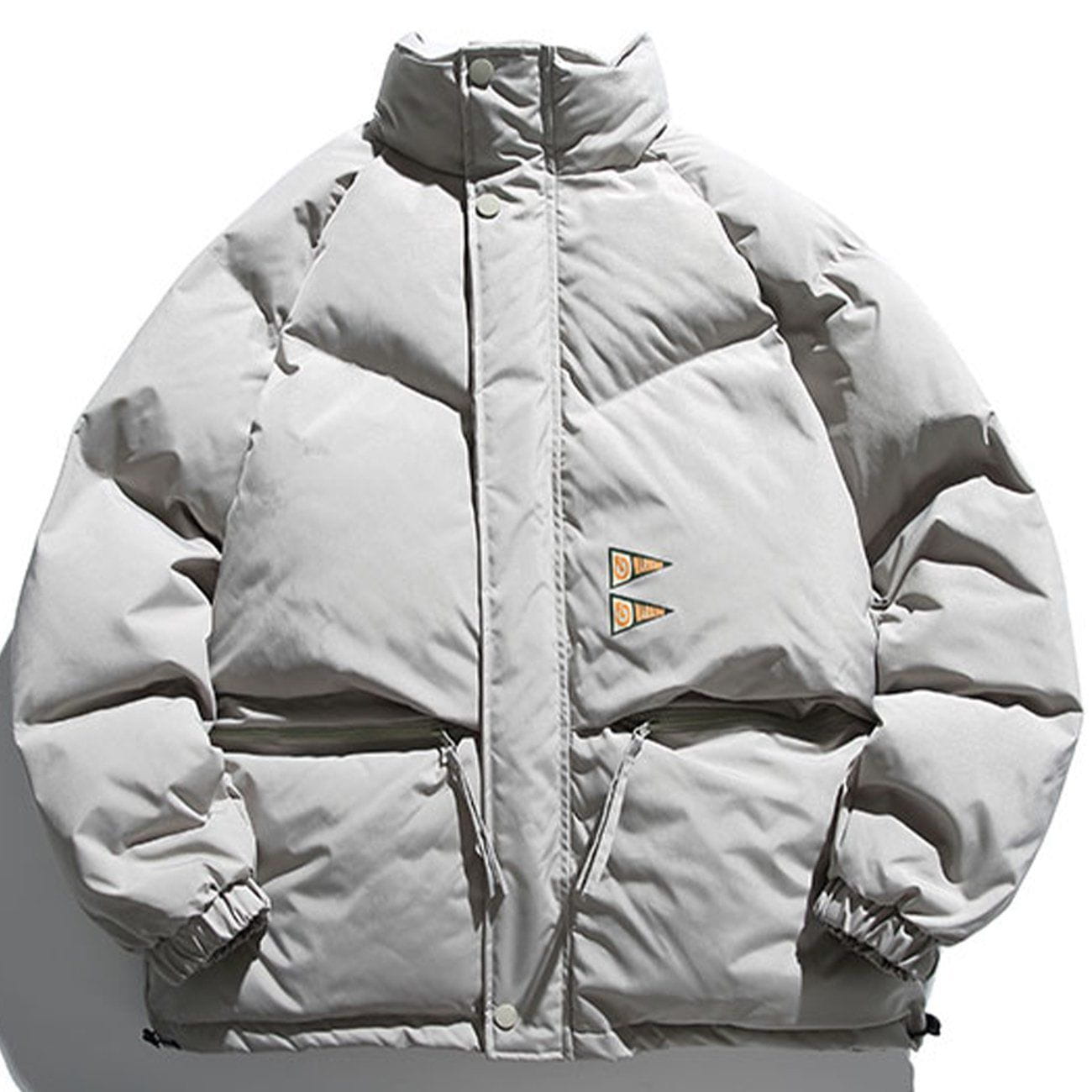 Sneakerland™ - Triangle Print Winter Coat