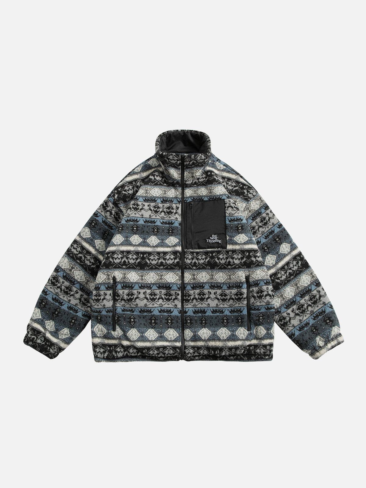 Sneakerland™ - Tribal Vintage Pattern Winter Coat