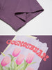 Sneakerland™ - Tulip Graffiti Print Tee