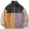 Load image into Gallery viewer, Sneakerland™ - Vintage Contrast Stitching Sherpa Coat