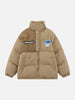 Load image into Gallery viewer, Sneakerland™ - Vintage Paneled Stand Collar Winter Coat