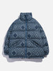 Load image into Gallery viewer, Sneakerland™ - Vintage Print Winter Coat