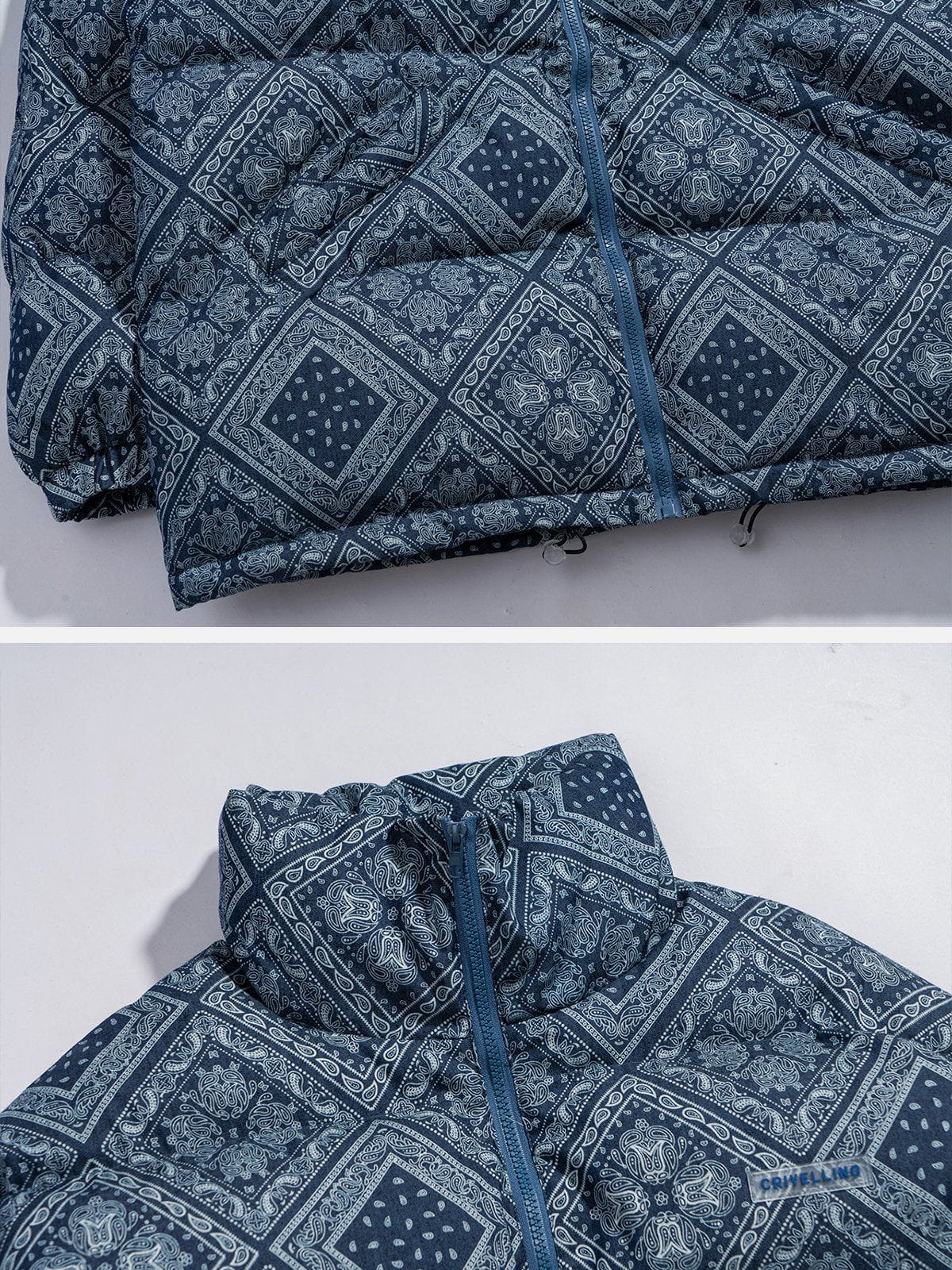 Sneakerland™ - Vintage Print Winter Coat