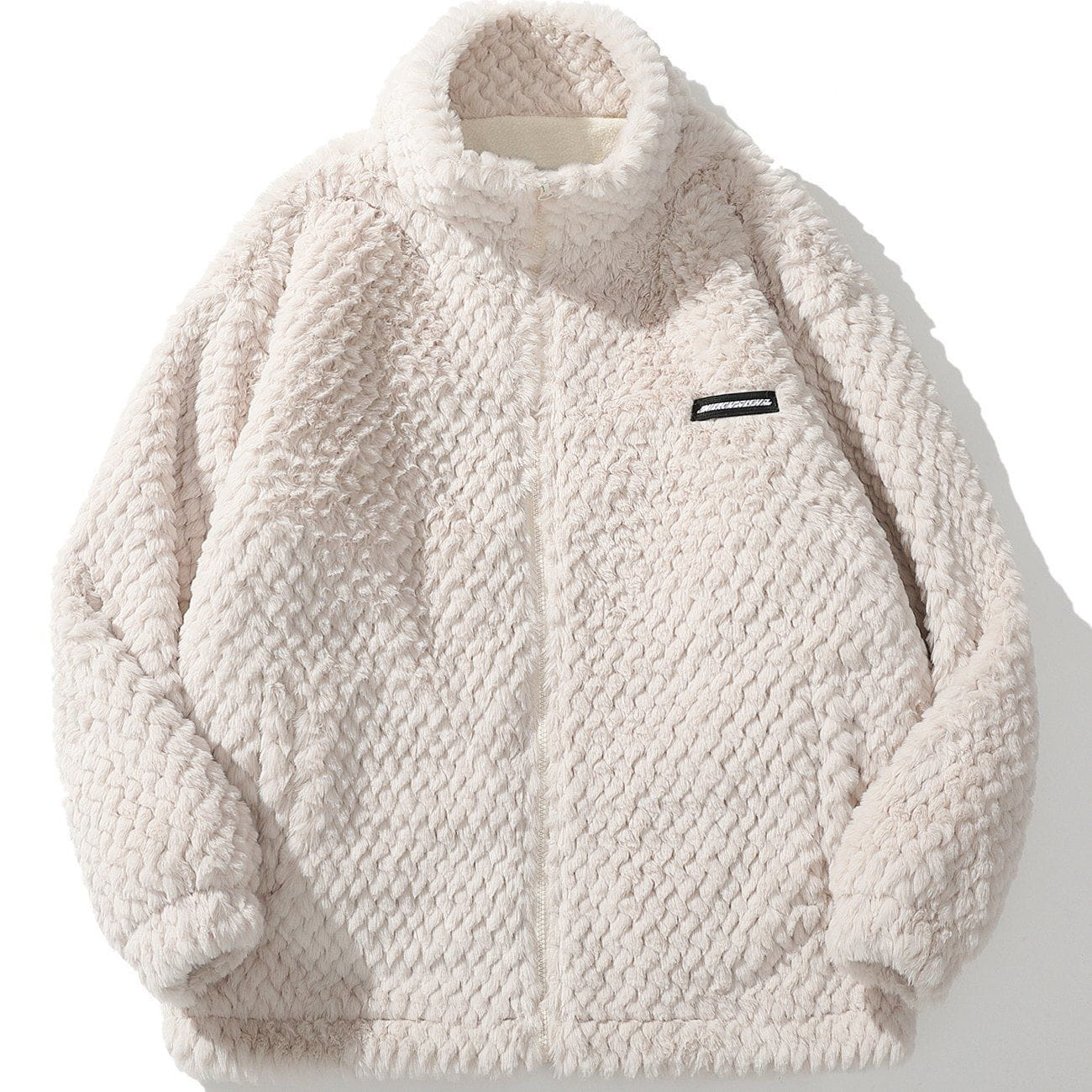 Sneakerland™ - Woven Texture Plush Winter Coat