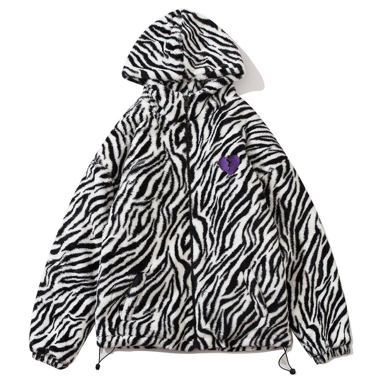 Sneakerland™ - Zebra Pattern Winter Coat