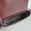Note Medium Vintage Check & Leather Crossbody Bag with Logo Web Strap sneakerhypes