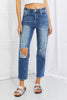 RISEN Full Size Emily High Rise Relaxed Jeans - sneakerlandnet