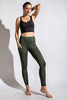Load image into Gallery viewer, TWO TONE FULL LENGTH YOGA LEGGINGS