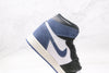 Load image into Gallery viewer, Custom BLUE BLACK Jordan 1 High Q ( Customs And Box ), Jordan 1 Sneakers Active sneakeronline