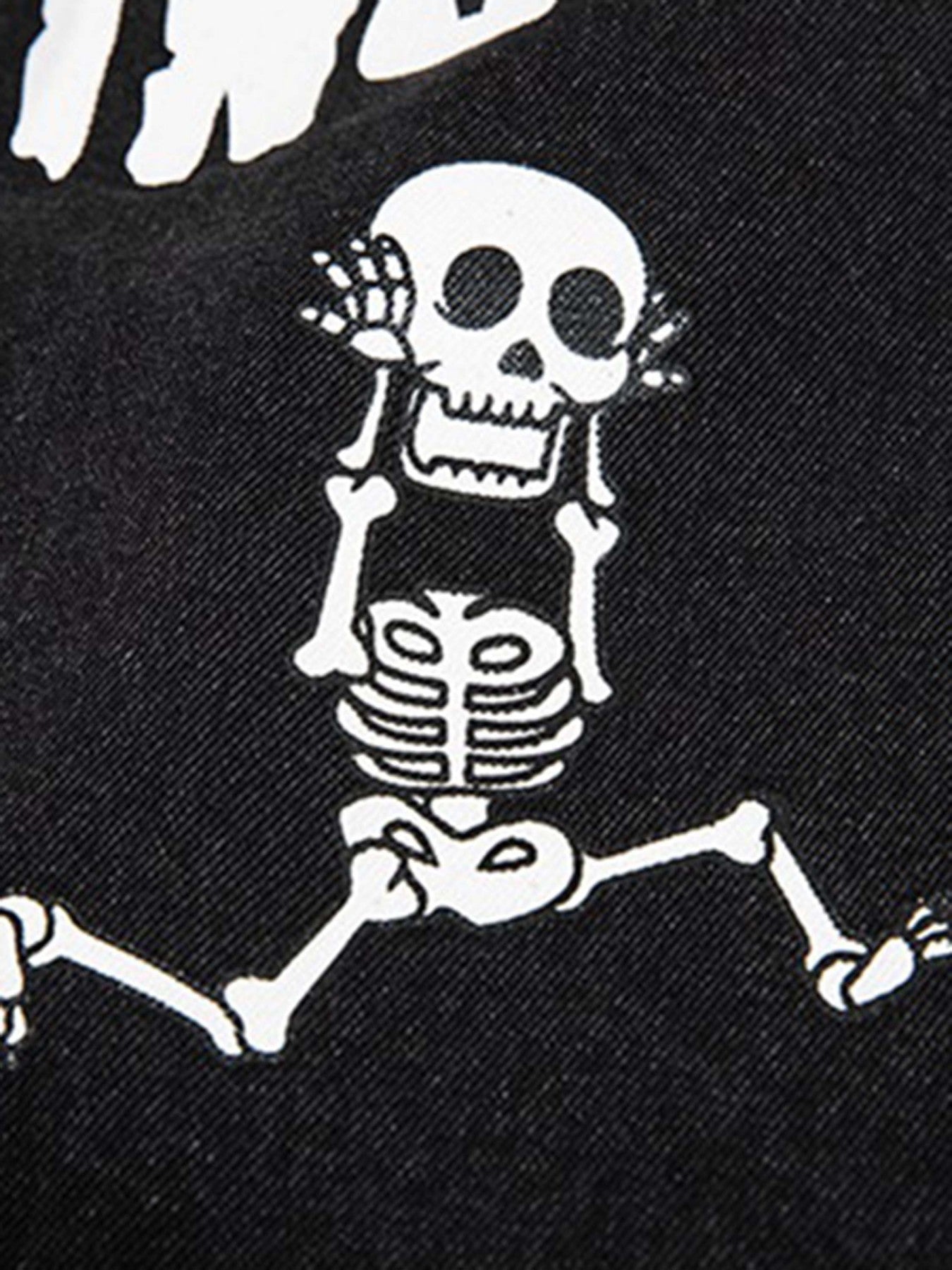 Sneakerland Wacky Skeleton Villain Casual Shorts SP230524SUCW